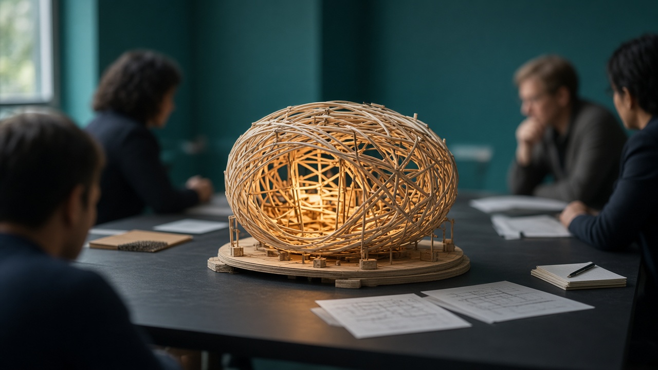 Modello scarno di The NEST con stato pianificato e cassa domestica non pubblicata